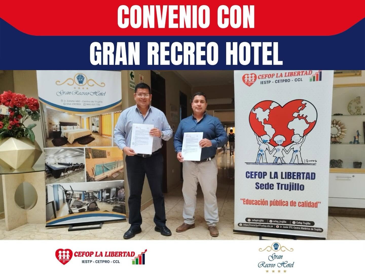 Convenios de CEFOP La Libertad 1